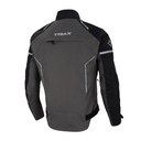 TRAXMOTO: Casaco Reflex Black/Titanium Grey - Homem