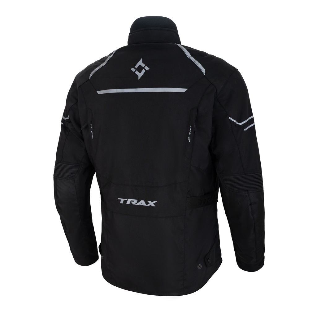 TRAXMOTO: Casaco vOYAGER Black - Homem