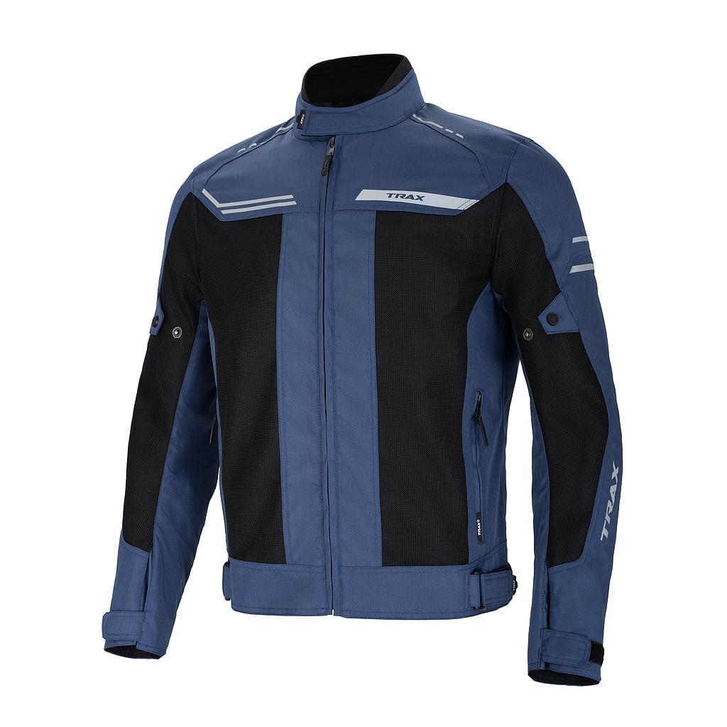 TRAXMOTO: Casaco Airborne Navy Blue - Homem